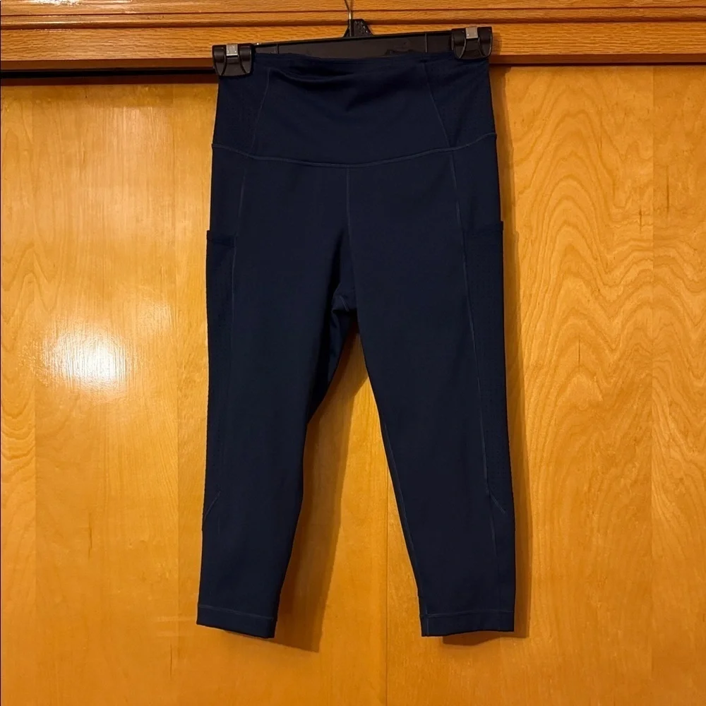 Brooks Navy Capris